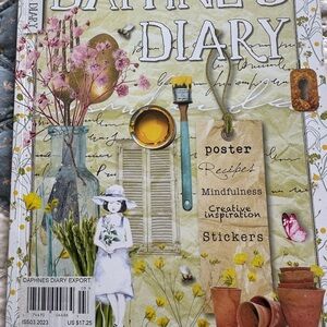 Pink Ombre Paper Pom Pom Lampshade